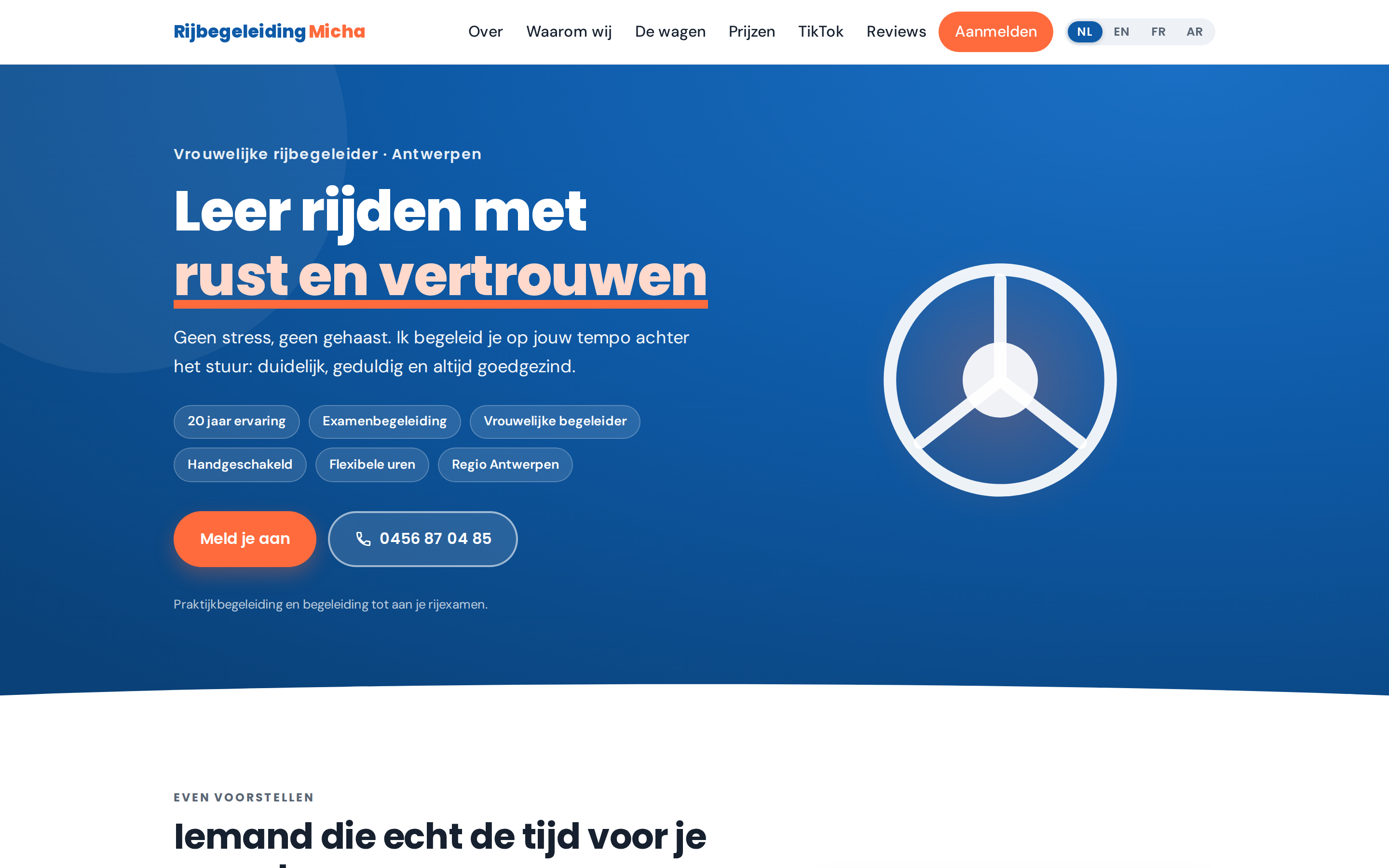 Rijbegeleiding Micha afbeelding 4